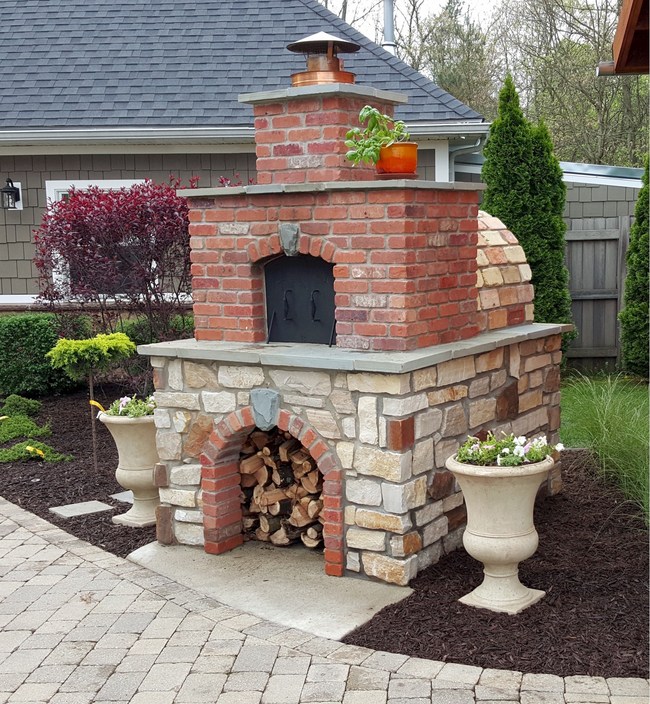 Diy Outdoor Fireplace Kits Inspirational Diy Wood Fired Outdoor Brick Pizza Ovens are Not Ly Easy