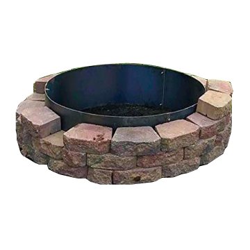 Diy Outdoor Stone Fireplace Elegant 36" Diameter X 14 Deep Steel Metal Fire Pit Ring Liner Insert Ly
