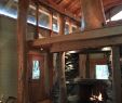 Double Fireplace Luxury Woodlands Cottage with A Two Sided Wood Burning Fireplace