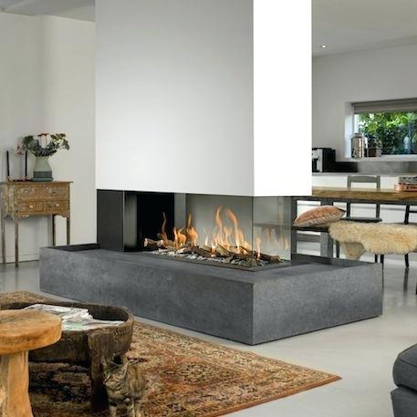Double Sided Gas Fireplace Awesome Three Sided Gas Fireplace Three Sided Gas Fireplace Double
