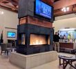 Double Sided Gas Fireplace Insert New Three Sided Gas Fireplace 3 Sided Gas Fireplace In Hotel 4