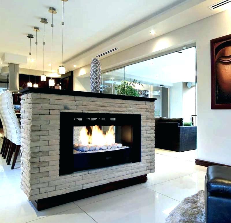 Double Sided Gas Fireplace Luxury Double Sided Fireplace – Movaliz