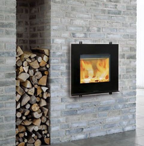 Double Sided Wood Burning Fireplace Insert Luxury Contemporary Built In Wood Burning Stove I Love the