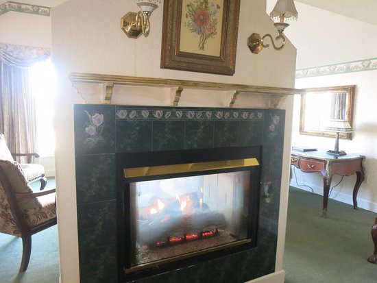 dual sided fireplace