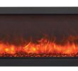 Electric Fireplace 60 Inch Beautiful Bi 60 Slim Electric Fireplace Indoor Outdoor Amantii