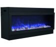 Electric Fireplace 60 Inch Elegant Amantii Panorama 60" Electric Fireplace – Slim Indoor Outdoor