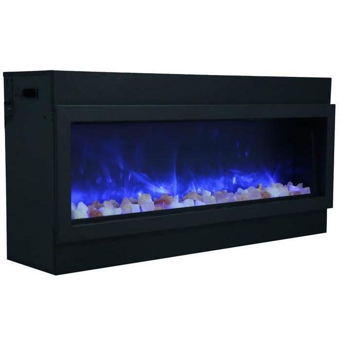 Electric Fireplace 60 Inch Elegant Amantii Panorama 60" Electric Fireplace – Slim Indoor Outdoor