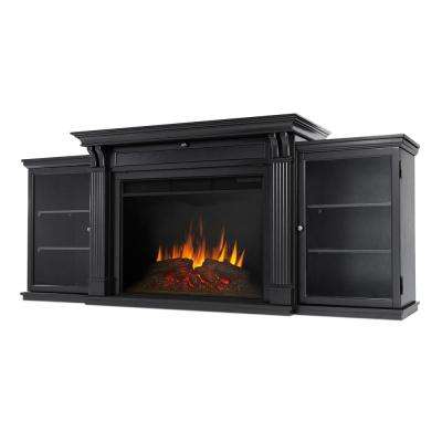 black real flame fireplace tv stands 8720e blk 64 400 pressed