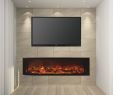 Electric Fireplace 60 Inches Wide Lovely Modern Flames 60" Landscape 2 Series Built In Electric