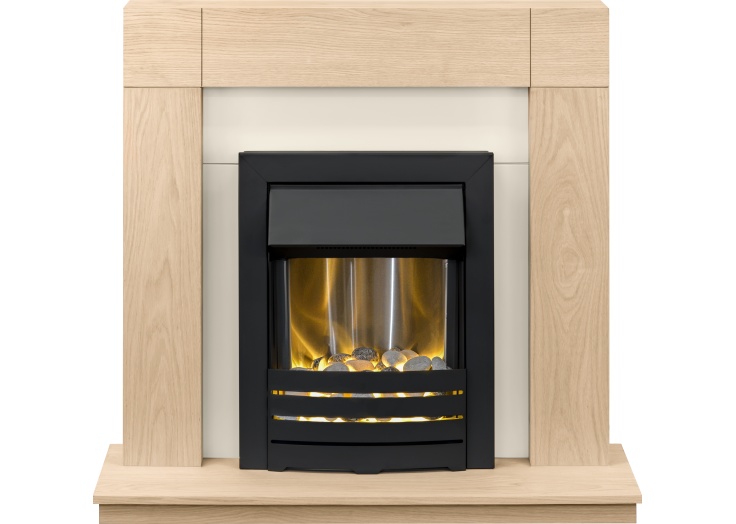 Electric Fireplace Bulbs Awesome Adam Malmo Fireplace Suite In Oak with Helios Electric Fire