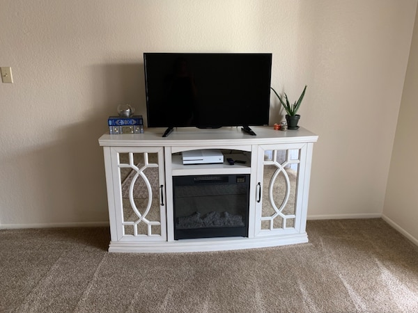 Electric Fireplace Cabinets New Tv Console White Farmhouse Electric Fireplace