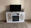 Electric Fireplace Console Fresh Tv Console White Farmhouse Electric Fireplace