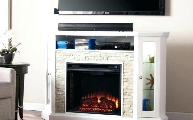 Electric Fireplace Corner Tv Stand New Brick Electric Fireplace – Ddplus