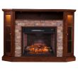 Electric Fireplace Corner Tv Stands Elegant Reza Corner Convertible Infrared Electric Fireplace Media