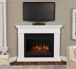 Electric Fireplace Corner Unit Lovely Kennedy Grand 56 In Corner Electric Fireplace In Dark White