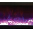 Electric Fireplace Corner Units New Amantii 40 Inch Panorama Slim Built In Electric Fireplace with Black Surround