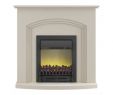 Electric Fireplace Freestanding Fresh Adam Truro Fireplace Suite In Cream with Blenheim Electric Fire In Black 41 Inch
