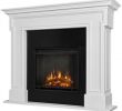 Electric Fireplace Furniture New Real Flame Thayer Electric Fireplace White