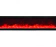 Electric Fireplace Heater Home Depot Lovely Amantii Panorama 72 Inch Slim Built In Indoor Outdoor Electric Fireplace