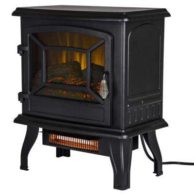 Electric Fireplace Heater Home Depot New 17 In 1 000 Sq Ft Infrared Electric Stove with 2 Stage Heater