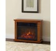Electric Fireplace Heater with Mantle Elegant Cedarstone 29 In 3 Element Mantel Infrared Electric Fireplace In Oak
