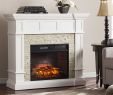 Electric Fireplace Heater with Mantle Lovely Merrimack Wall Corner Infrared Electric Fireplace Mantel Package In White Fi9638