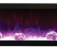 Electric Fireplace Heater with Mantle Unique Amantii 40 Inch Panorama Slim Built In Electric Fireplace with Black Surround