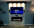 Electric Fireplace Ideas with Tv Above Unique Brick Electric Fireplace – Ddplus
