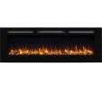 Electric Fireplace Insert with Heater Fresh 60" Alice In Wall Recessed Electric Fireplace 1500w Black