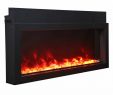 Electric Fireplace Inserts with Blower New Amantii Bi 40 Xtraslim Electric Fireplace