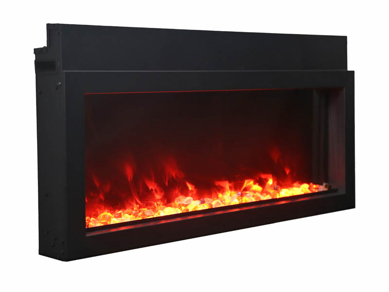 Electric Fireplace Inserts with Blower New Amantii Bi 40 Xtraslim Electric Fireplace