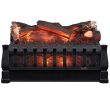 Electric Fireplace Log Inserts with Heaters Awesome Duraflame Dfi021aru Electric Log Set Heater with Realistic Ember Bed Black
