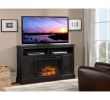 Electric Fireplace Media Stand Inspirational Flamelux aspen 60 In Media Fireplace and Tv Stand In Gambrel Weathered Oak