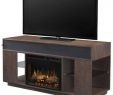 Electric Fireplace Media Stand Luxury Dimplex soundbar and Swing Doors 64 125" Tv Stand with