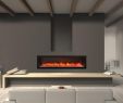 Electric Fireplace Real Flames Elegant Amantii Panorama Series 60″ Deep Indoor or Outdoor Electric Fireplace Bi 60 Deep Od