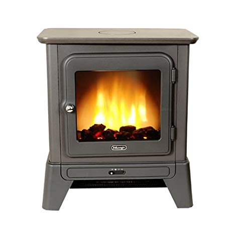 Electric Fireplace Stove Heater Lovely Amazon Delonghi Sfg1031 solid Steel Electric Stove