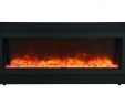 Electric Fireplace Stove Heater Lovely Bi 50 Slim Electric Fireplace Indoor Outdoor Amantii