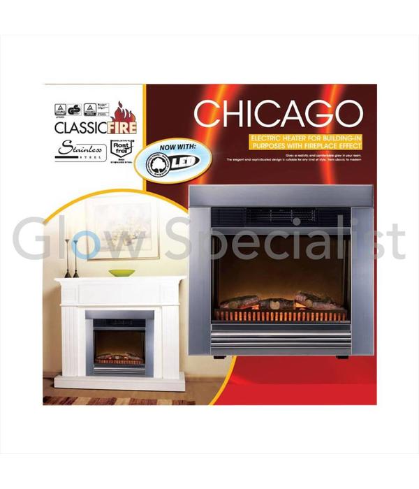 Electric Fireplace Stove Heater New Classic Fire Electric Heater Chicago