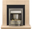 Electric Fireplace Surround New Adam Malmo Fireplace Suite In Oak with Helios Electric Fire In Brushed Steel 39 Inch