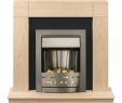 Electric Fireplace Surround New Adam Malmo Fireplace Suite In Oak with Helios Electric Fire In Brushed Steel 39 Inch