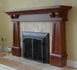Electric Fireplace Surround Plans Elegant Arts and Crafts Mantels