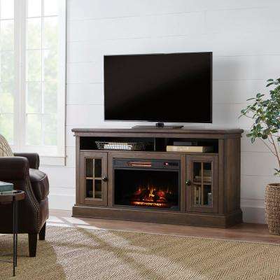 Electric Fireplace Tv Console Elegant Highview 59 In Freestanding Media Console Electric Fireplace Tv Stand In Canyon Lake Pine