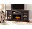 Electric Fireplace Tv Console Inspirational Edenfield 70 In Freestanding Infrared Electric Fireplace Tv Stand In Espresso
