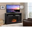 Electric Fireplace Tv Stand 60 Inch Luxury Flamelux aspen 60 In Media Fireplace and Tv Stand In Gambrel Weathered Oak