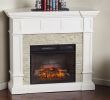 Electric Fireplace Tv Stand White Fresh Merrimack Wall Corner Infrared Electric Fireplace Mantel Package In White Fi9638