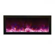Electric Fireplace Wall Inserts Elegant Amantii Panorama Deep 40″ Built In Indoor Outdoor Electric Fireplace Bi 40 Deep