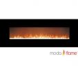 Electric Fireplace Wall Inserts New Moda Flame Skyline Crystal Linear Wall Mounted Electric