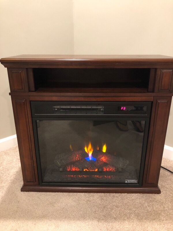 Used and new electric fire place in Newton letgo dc5e4d cab1181