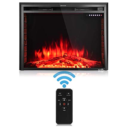 Electric Infrared Fireplace Heaters Inspirational Amazon Golflame Electric Fireplace 26” Recessed