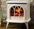 Electric Log Fireplace Luxury Huntingdon Electric Stove Ivory No Chimney Required